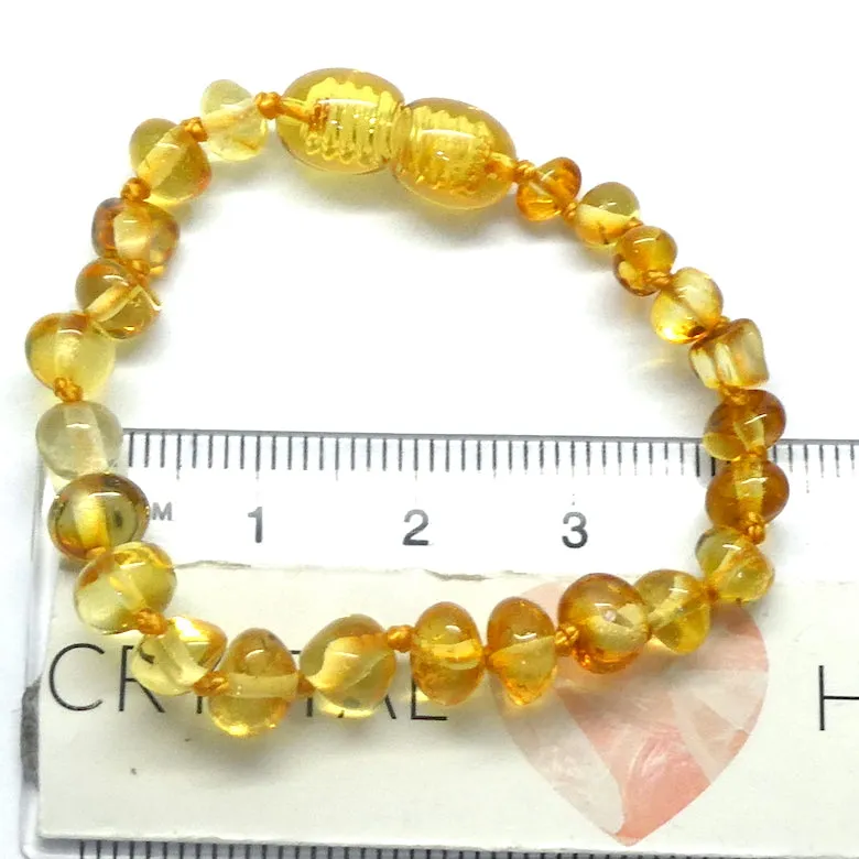 Amber Baby Teething Bracelet