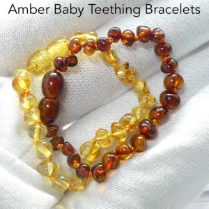 Amber Baby Teething Bracelet