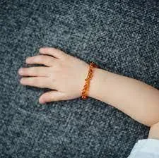 Amber Crown Amber Teething Bracelet / Anklet