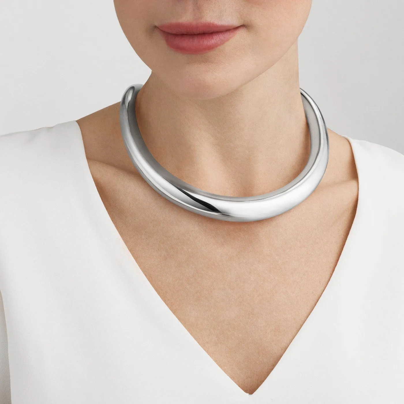 Aura Silver Neckring - 20000561000S
