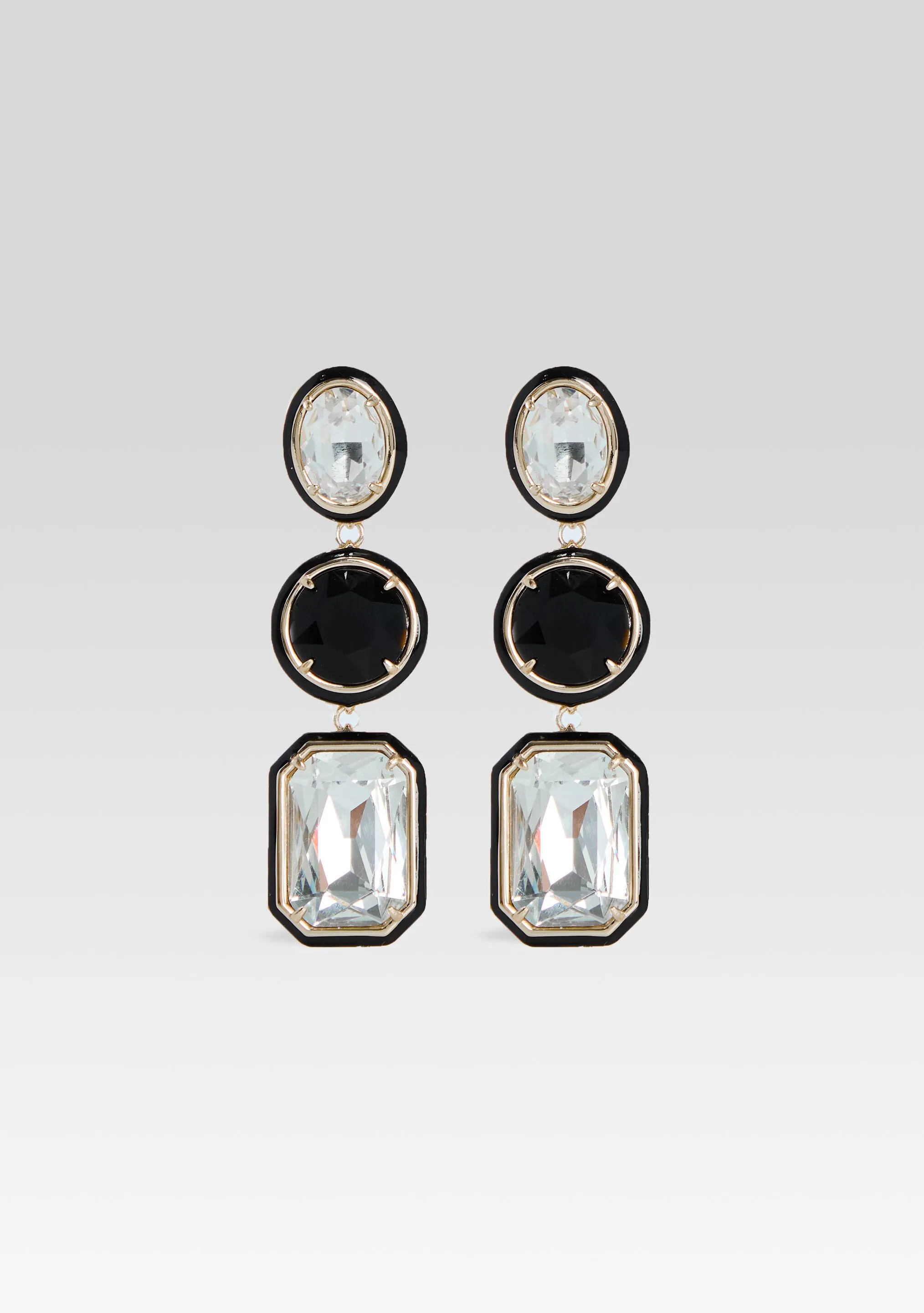 Camille Gemstone Drop Earrings