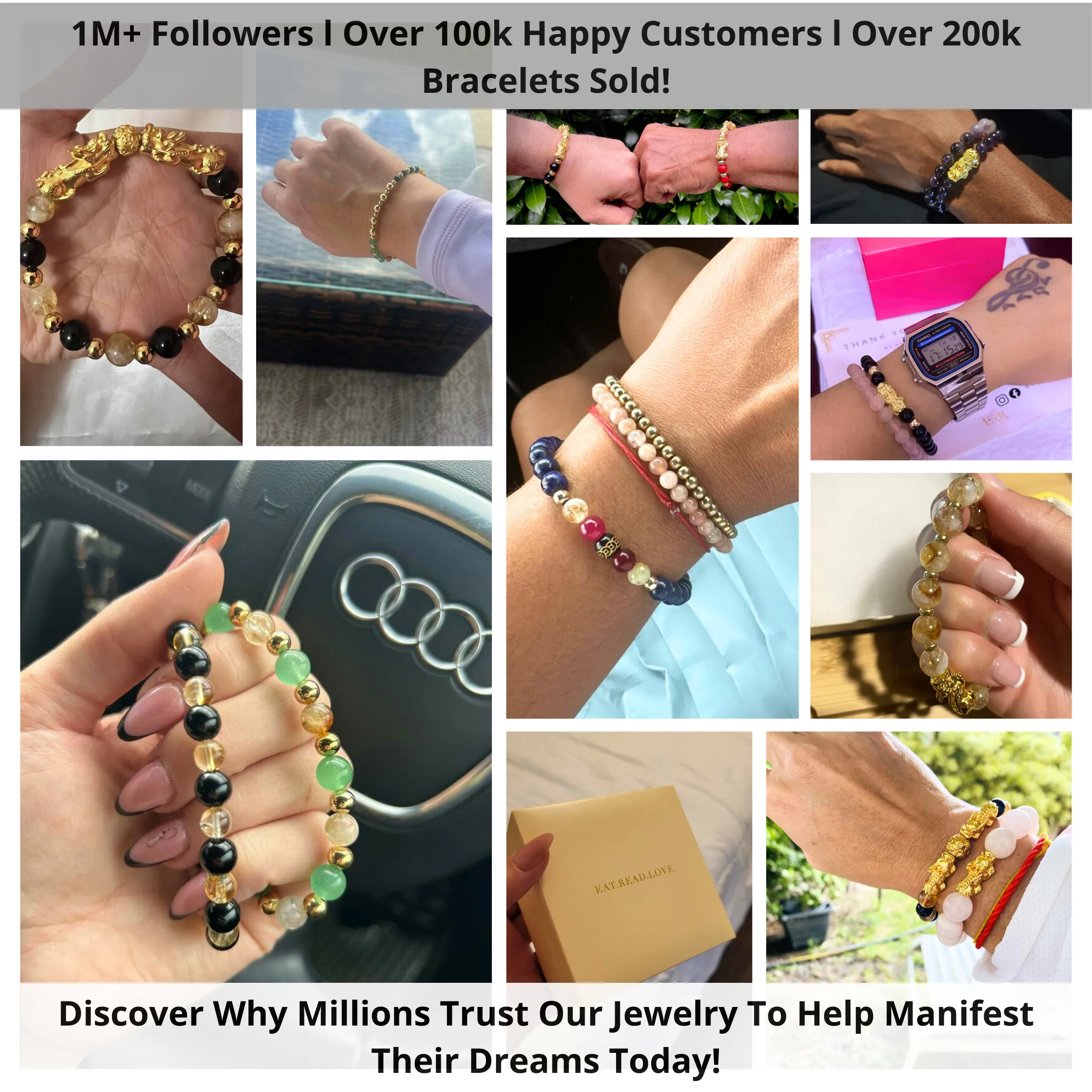 Cancer Zodiac Feng Shui Double Pixiu Bracelet