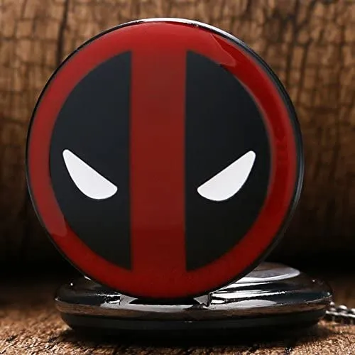 Deadpool Pocket Watch Keychain