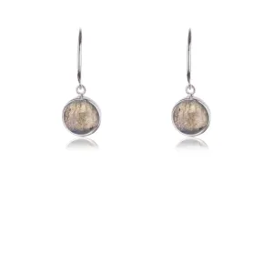 Elena, Labradorite Drop, Sterling Silver