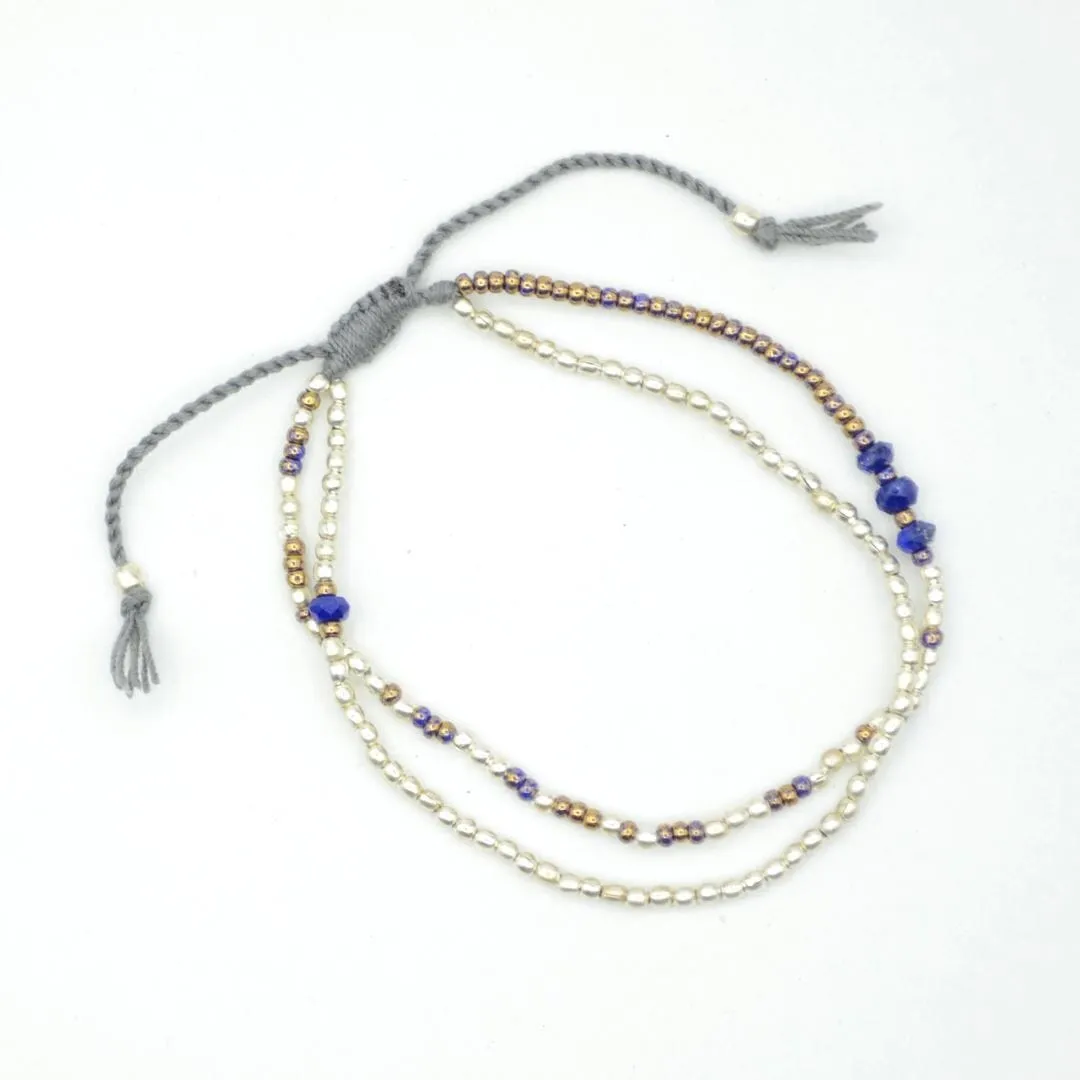 Eternity Lapis Lazuli Bracelet