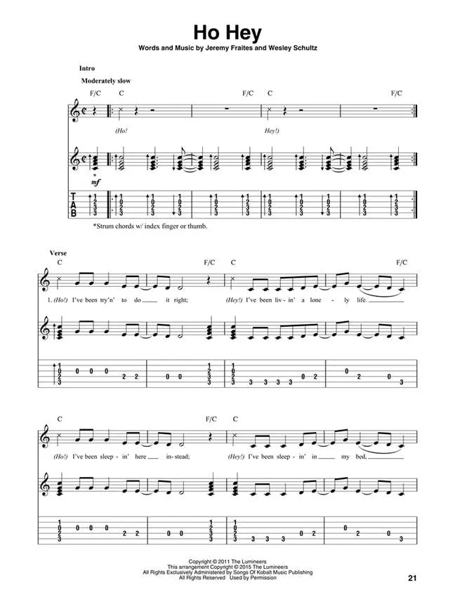 Fingerpicking Popular Hits - Guitar Solo