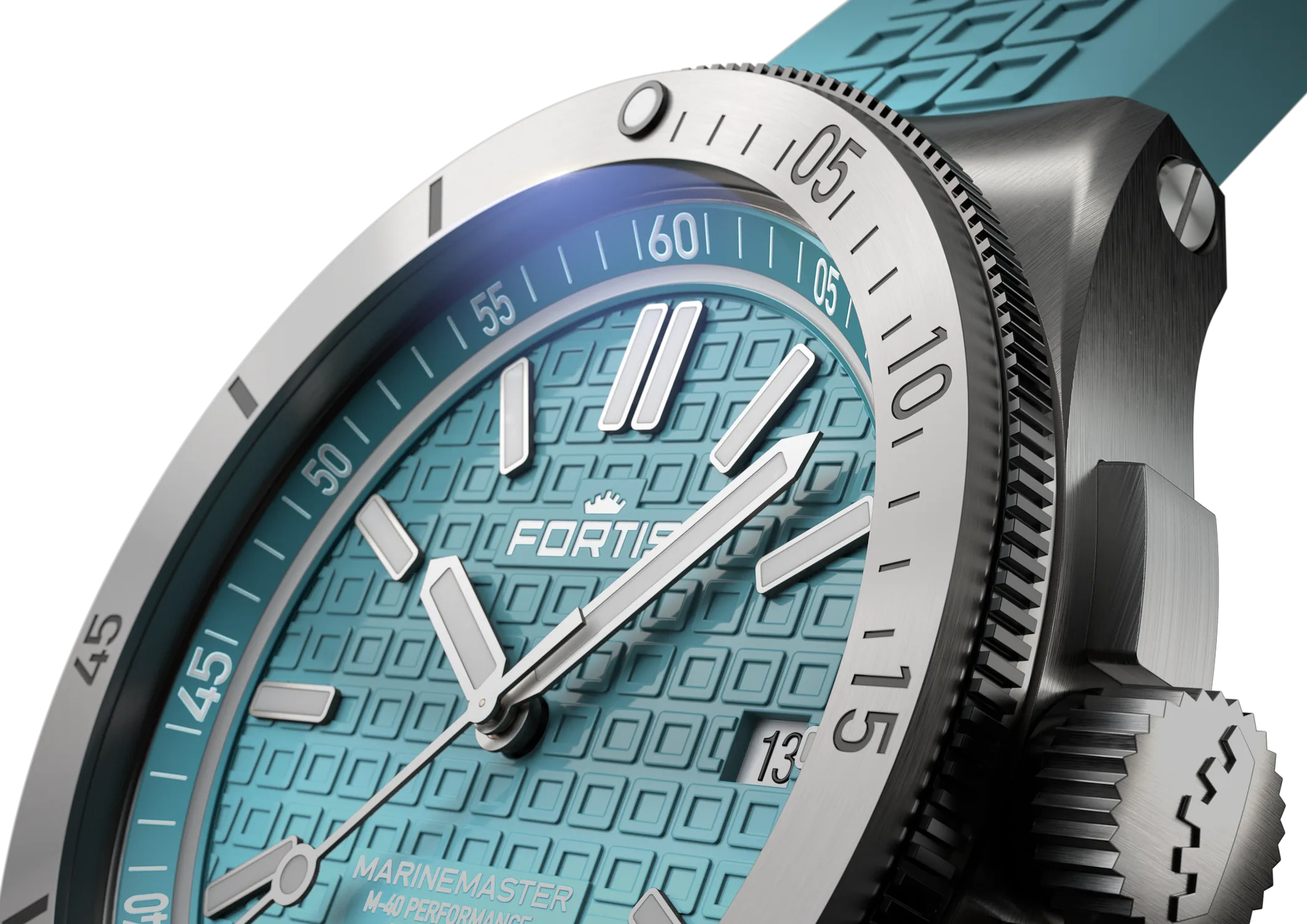 Fortis Marinemaster M-40 Serenity Blue