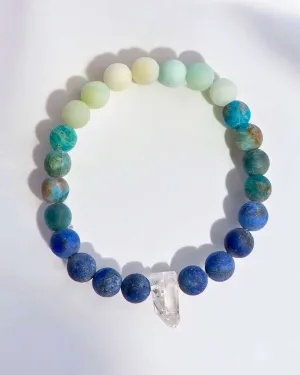 Gemstone Crystal Bracelet | Balance and Reflection
