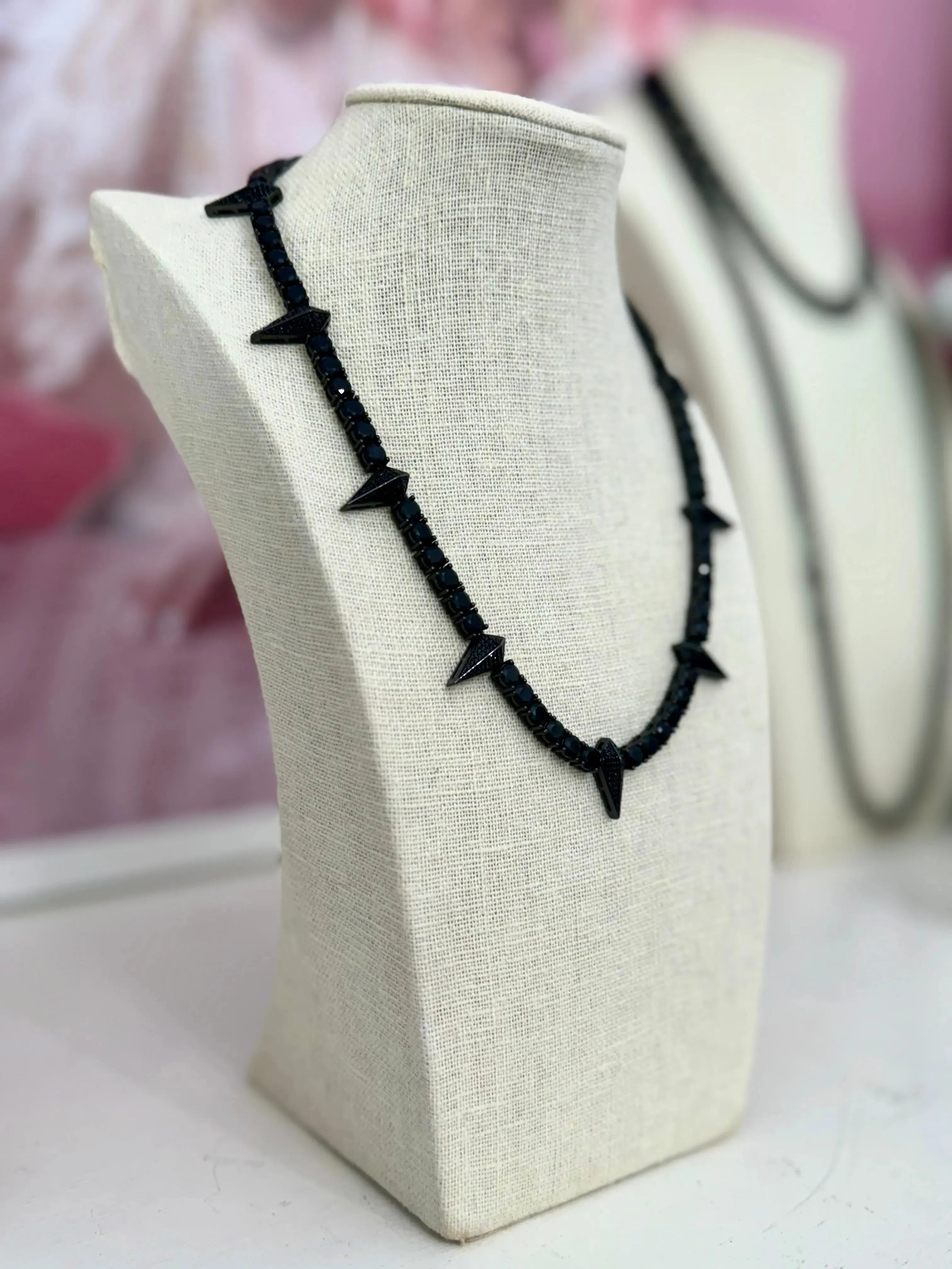 Grit and Grace Necklace - Black