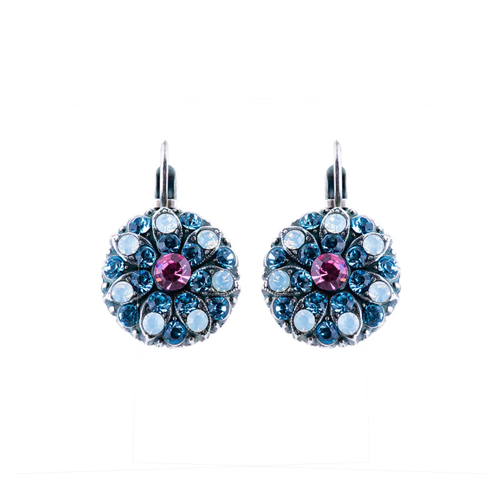 Guardian Angel Leverback Earrings in "Banana Split" *Custom*