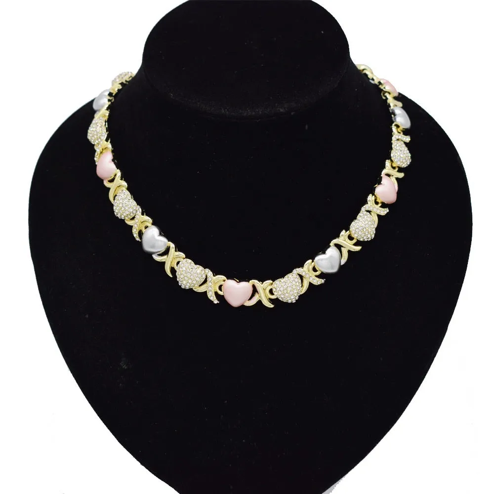 Hugs and Kisses Necklace Sets