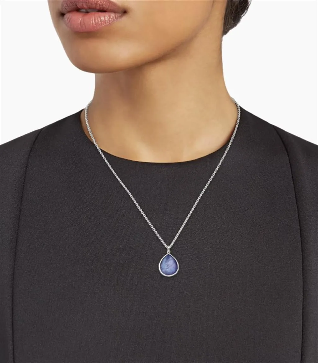 Ippolita Sterling Silver Lapis Rock Candy Small Pendant Necklace