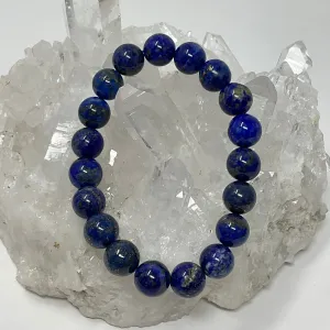 Lapis 10mm 2-Piece Round Bracelet Set