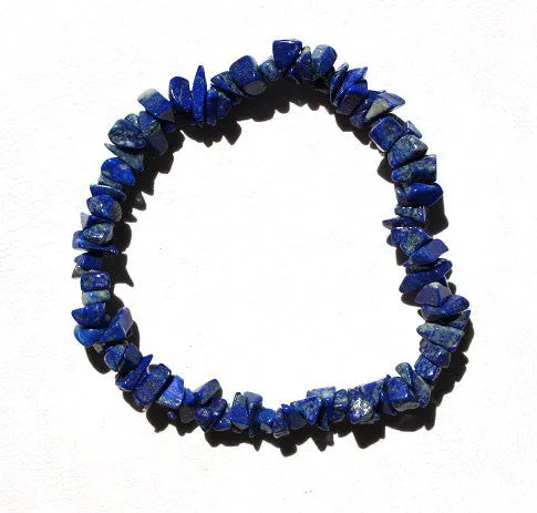 Lapis Lazuli Chip Bracelet
