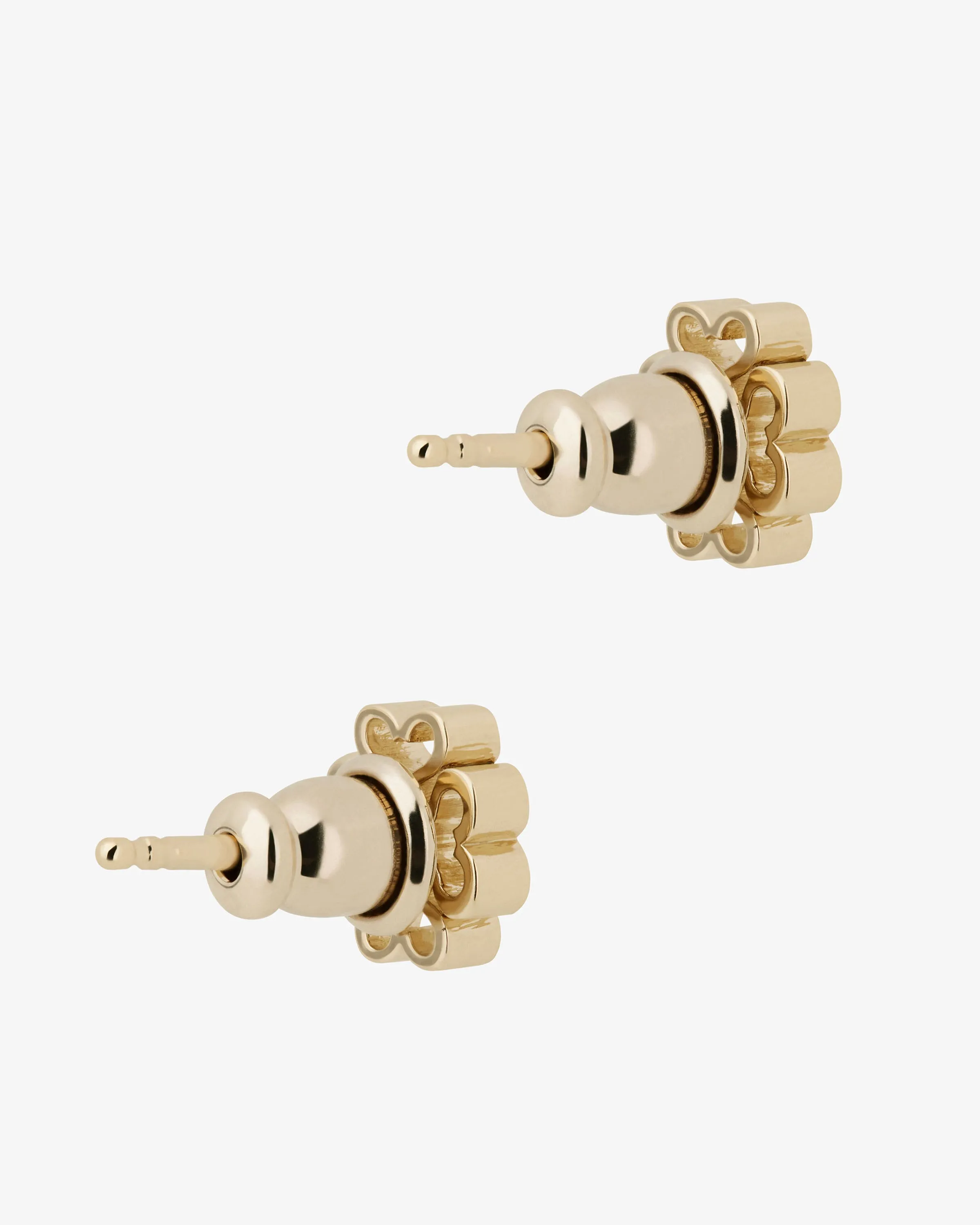 Monogram Earrings - 22 Carat Gold Gilded