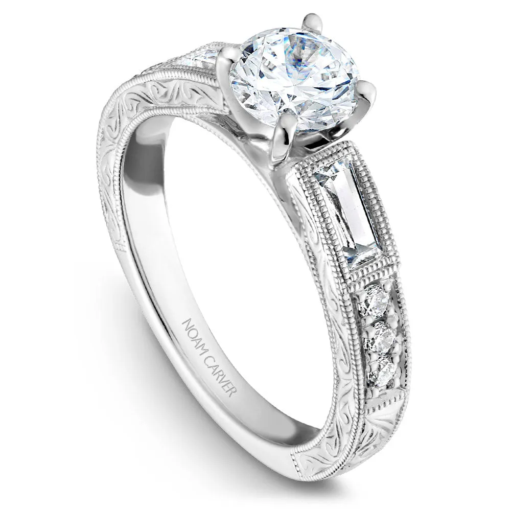 Noam Carver Engagement Ring - B058-01WZ-100A