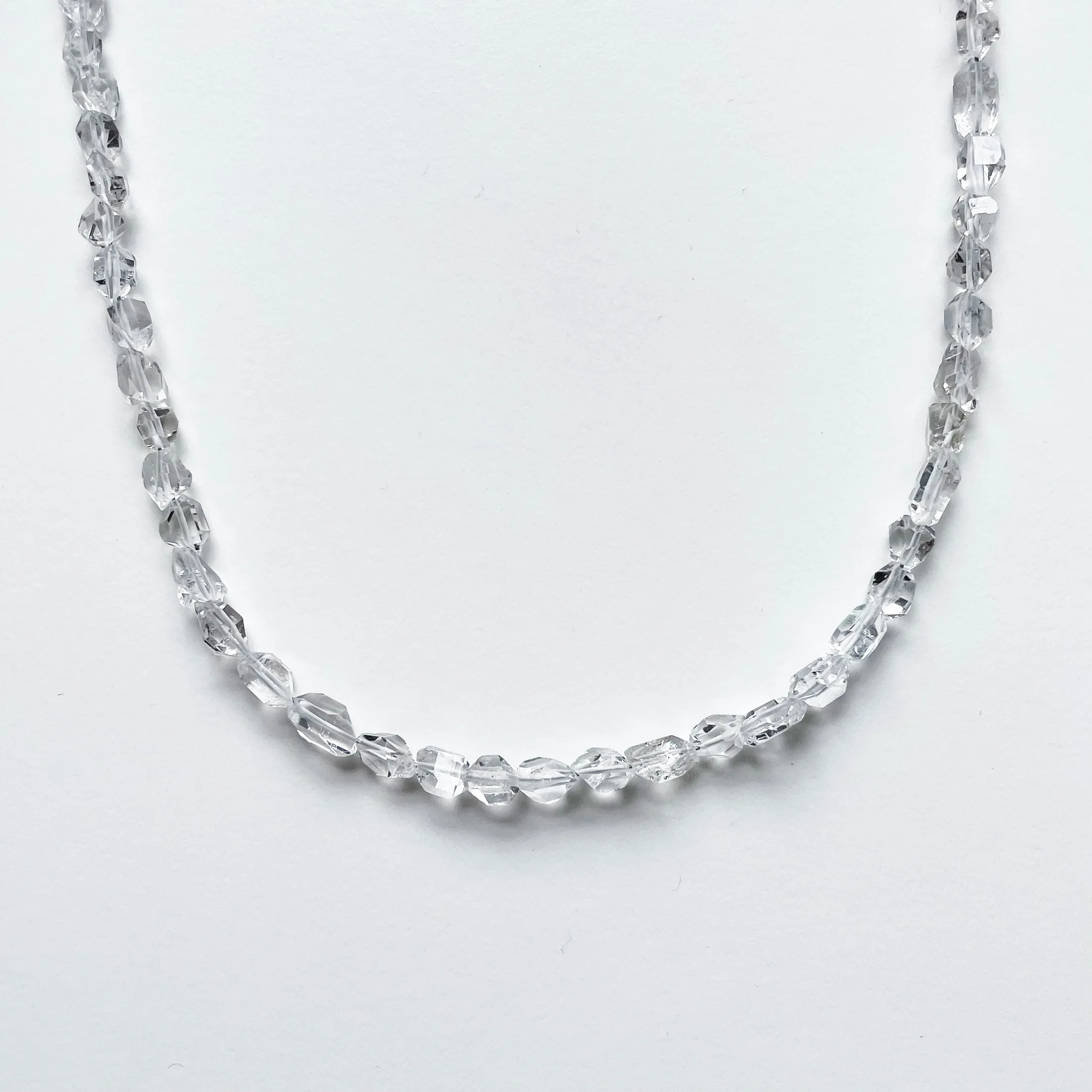 Oval Herkimer Diamond Necklace