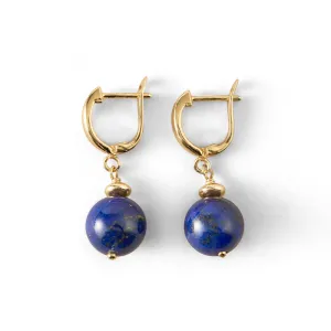 Prevesa Hoop, Lapis Lazuli, Gold
