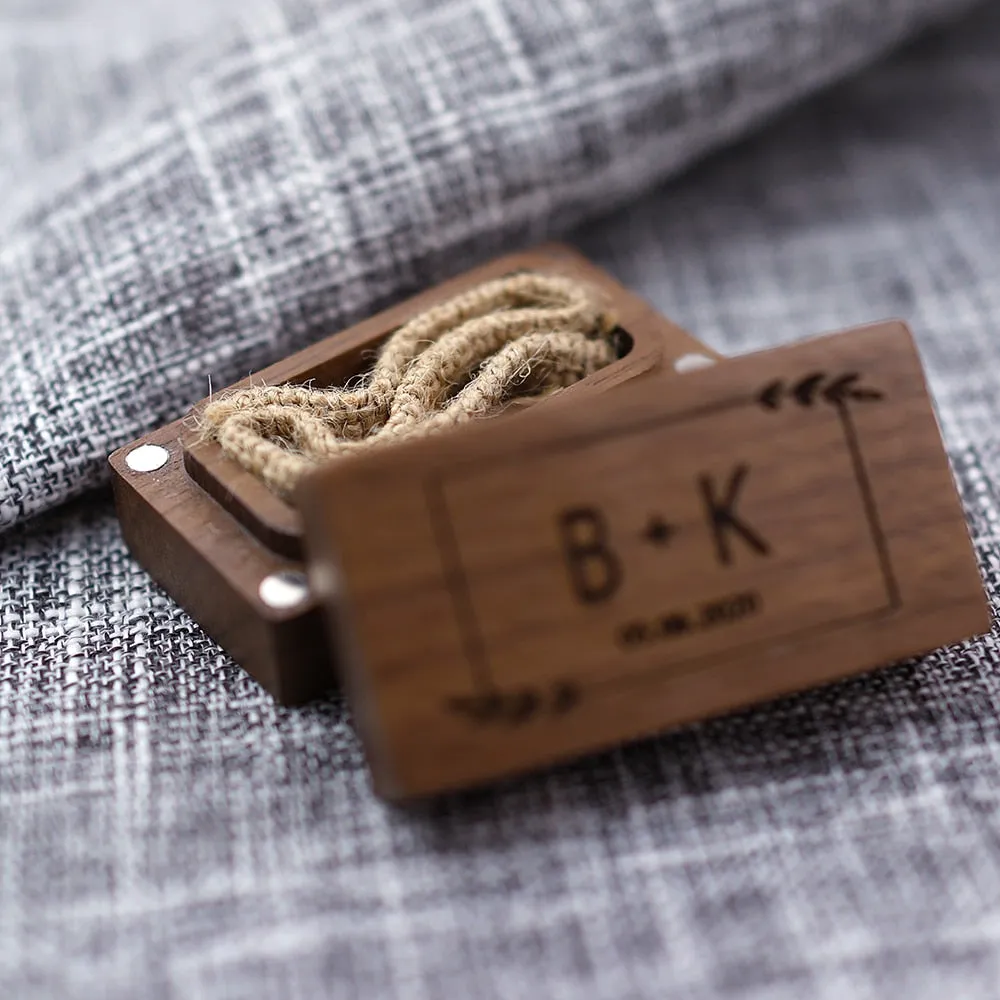 Rectangular Custom Ring Box