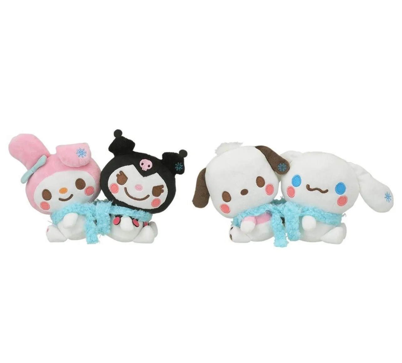Sanrio Characters Kuromi / My Melody / Pochacco / Cinnamoroll Winter Scarf Plush Japan