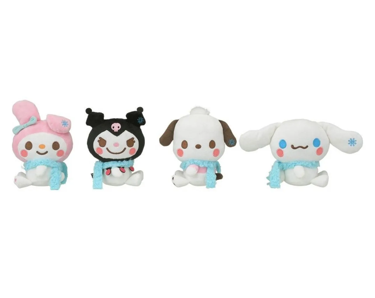 Sanrio Characters Kuromi / My Melody / Pochacco / Cinnamoroll Winter Scarf Plush Japan