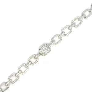 Solitaire Emerald Bracelet