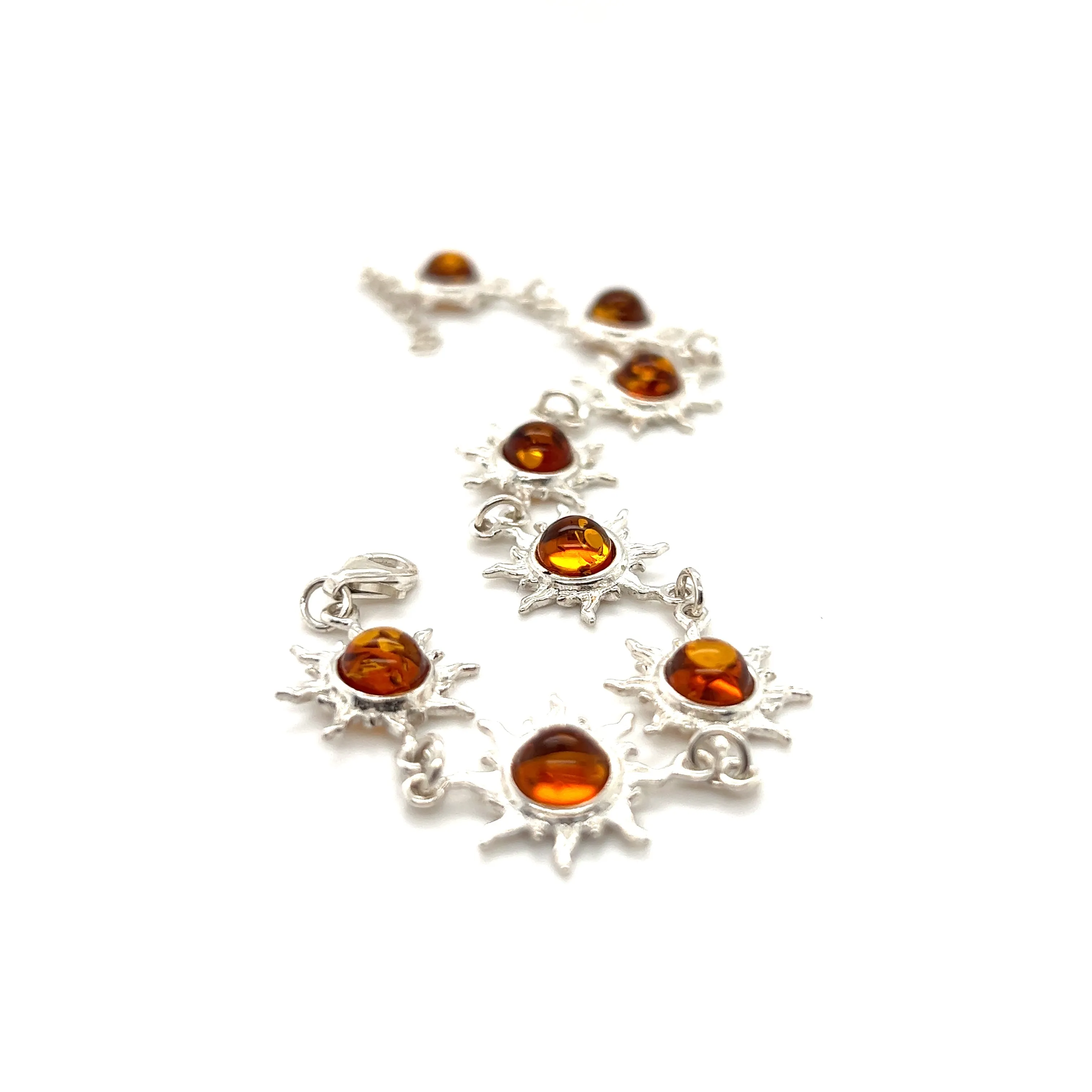 Sparkling Amber Sun Bracelet