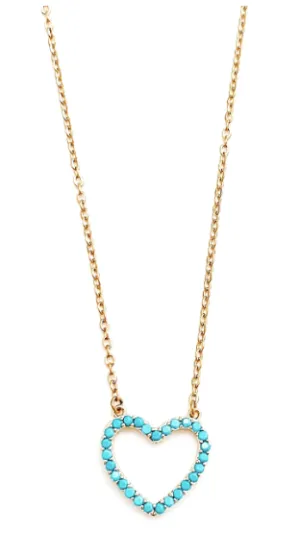 Turquoise Heart Necklace
