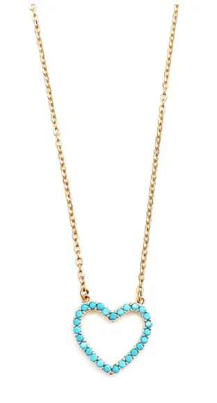 Turquoise Heart Necklace