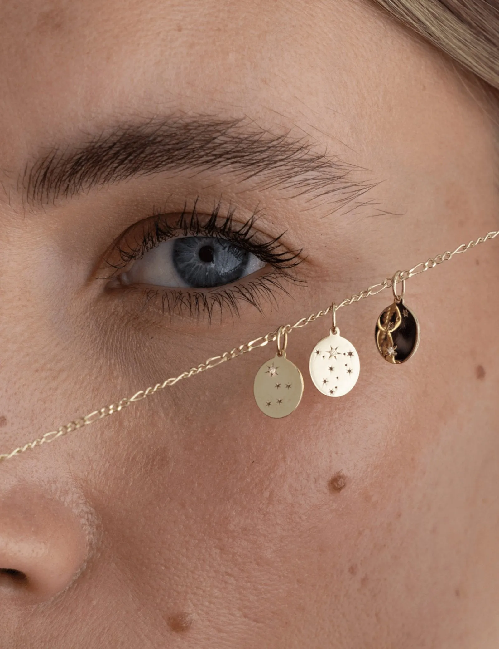Yellow Gold Stars of Libra